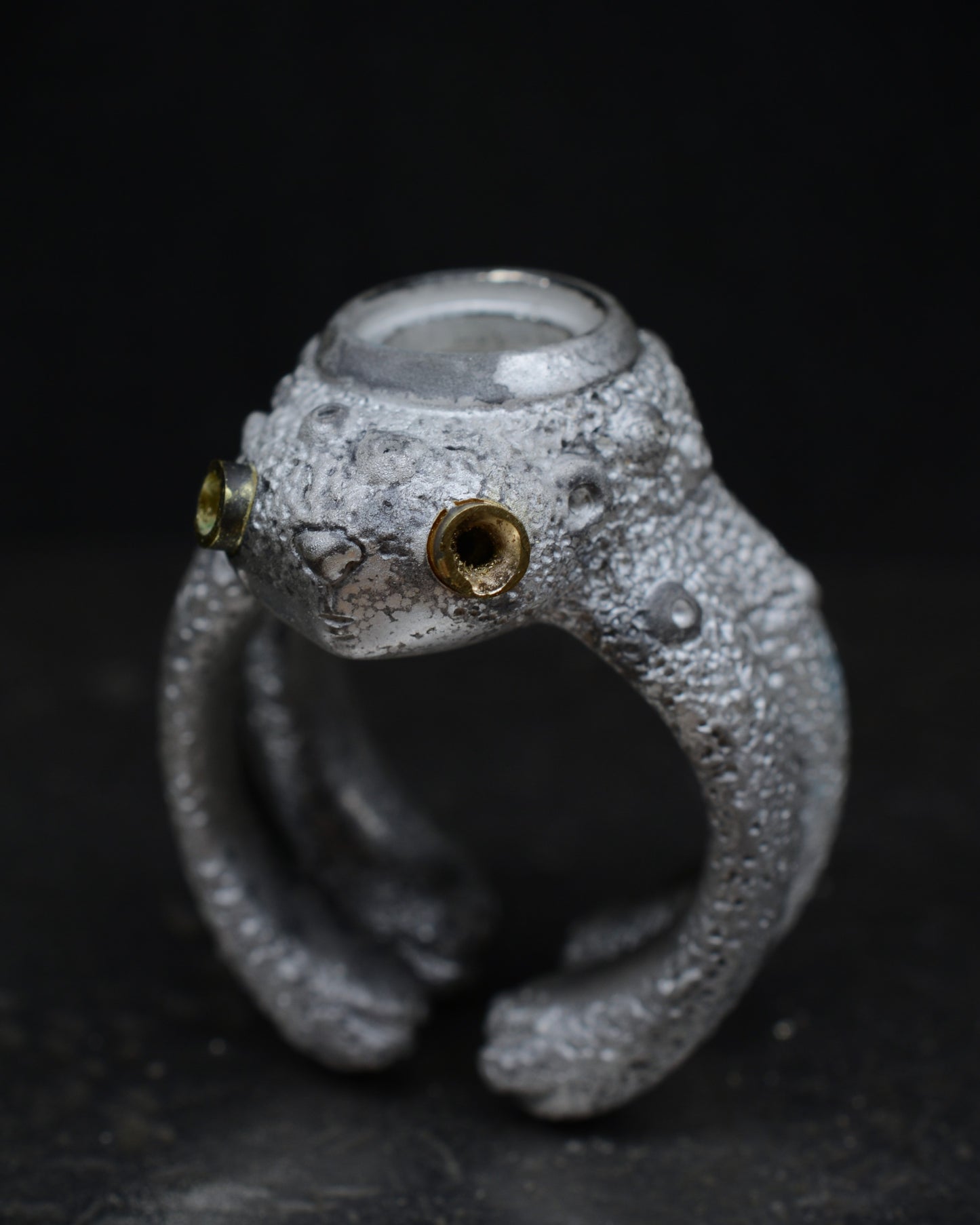 Black Beastie, Bright Creature Finger Cuddler. © Adrian Ashley