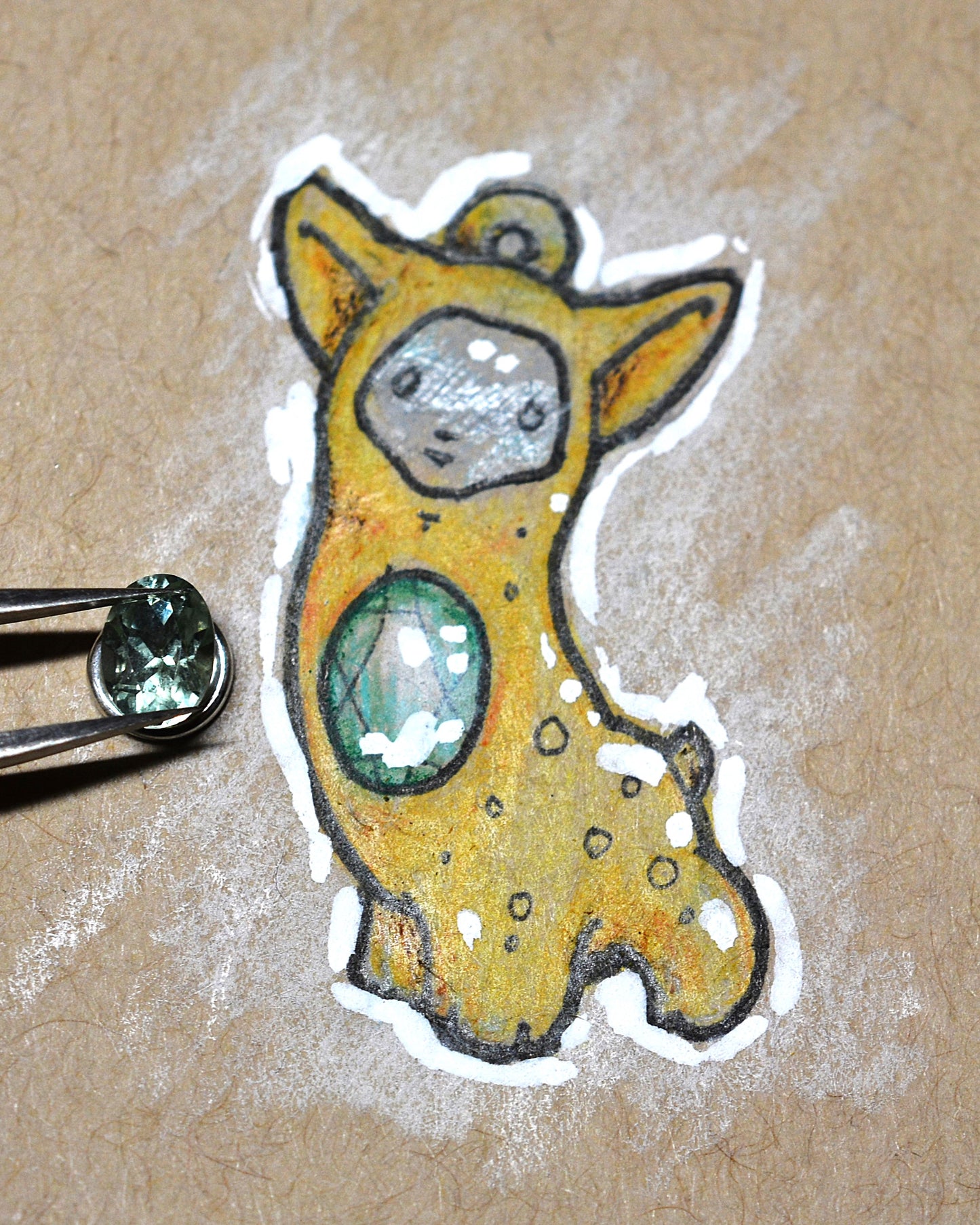 Caress Cub a, Bright Creature Companion Being. © Adrian Ashley