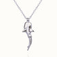 Platinum Whale Shark charm with a solid platinum chain. Made to order. © Adrian Ashley