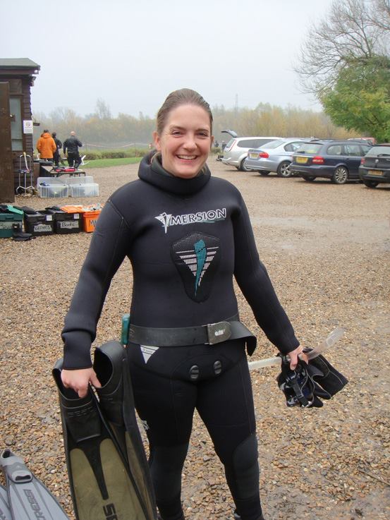 Gold Freediver necklace. Solid gold freediving pendant. 3D apnea charm. Handmade to order © Adrian Ashley