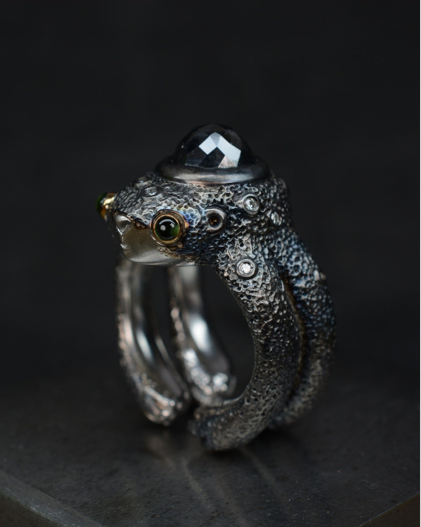 Black Beastie, Bright Creature Finger Cuddler. © Adrian Ashley