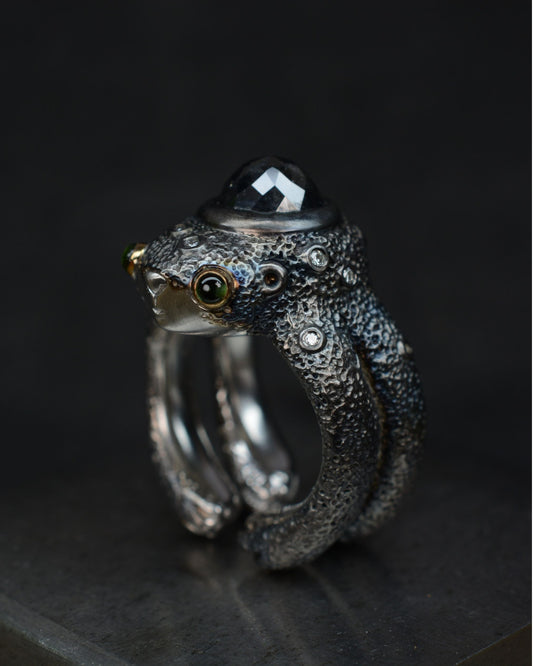 Black Beastie, Bright Creature Finger Cuddler. © Adrian Ashley