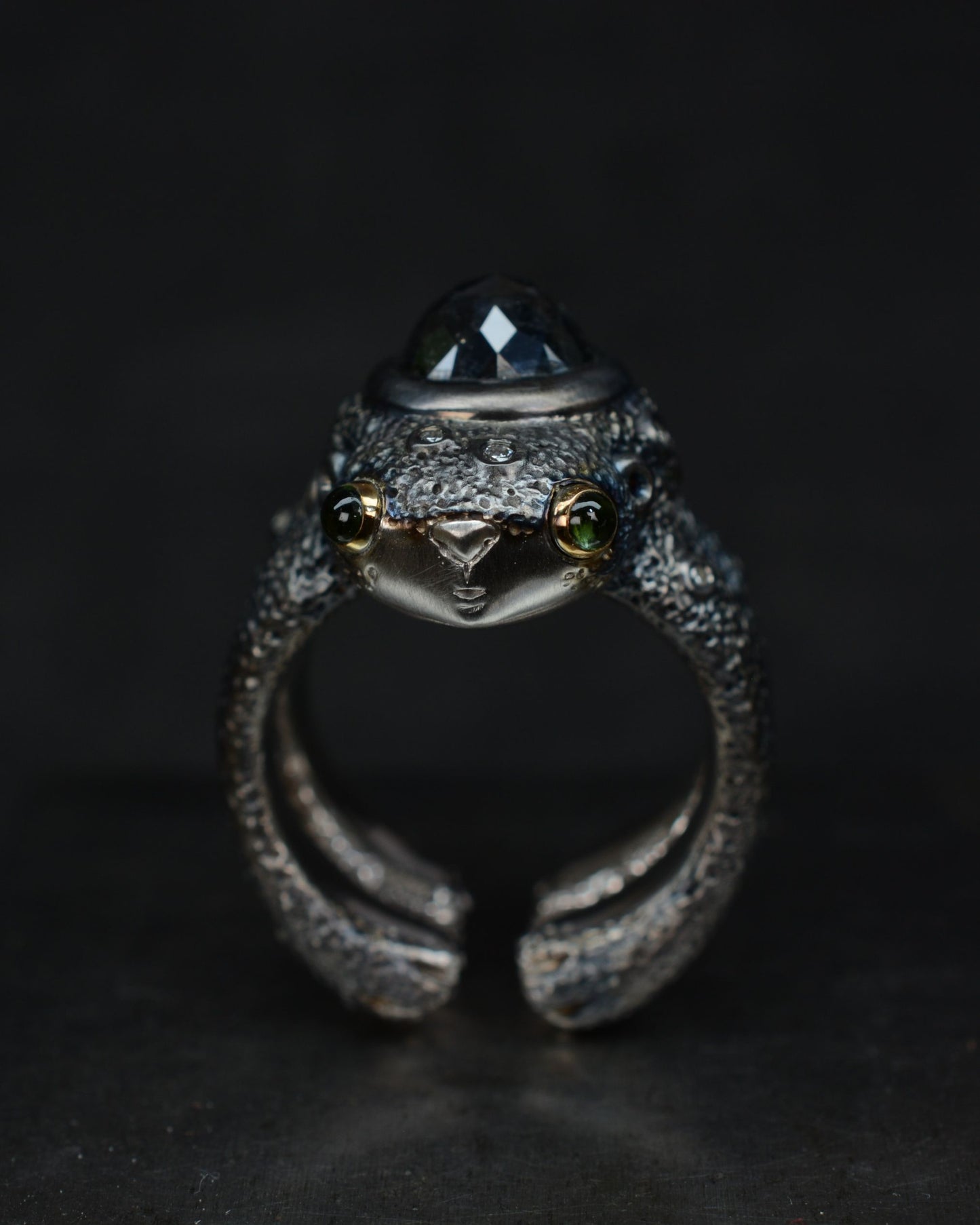 Black Beastie, Bright Creature Finger Cuddler. © Adrian Ashley