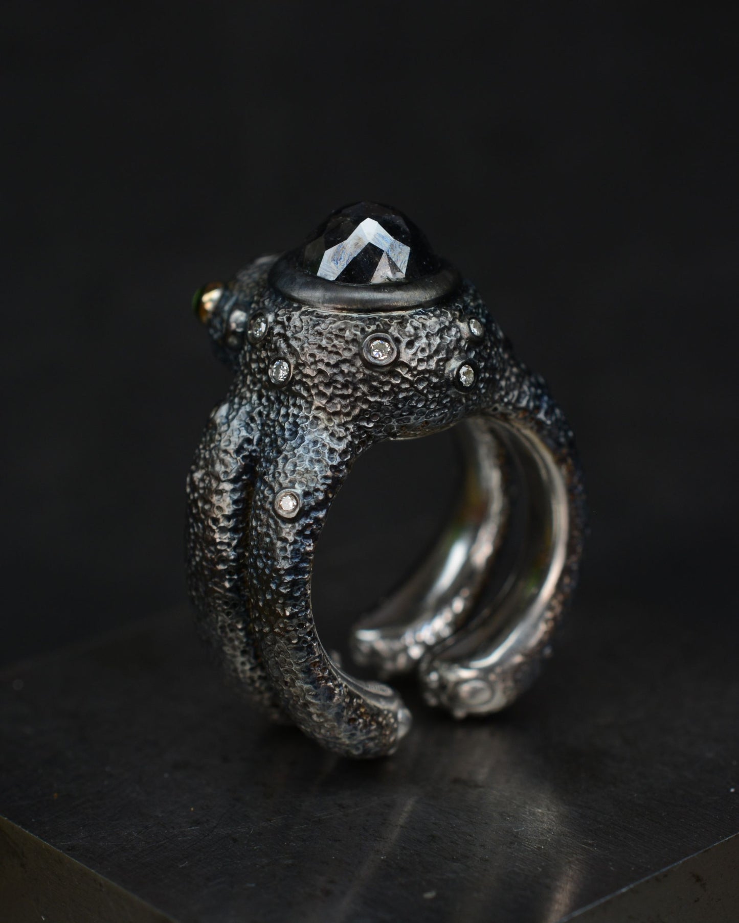 Black Beastie, Bright Creature Finger Cuddler. © Adrian Ashley