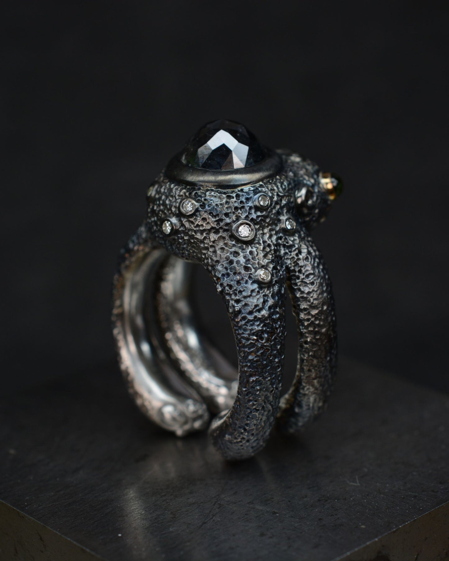 Black Beastie, Bright Creature Finger Cuddler. © Adrian Ashley