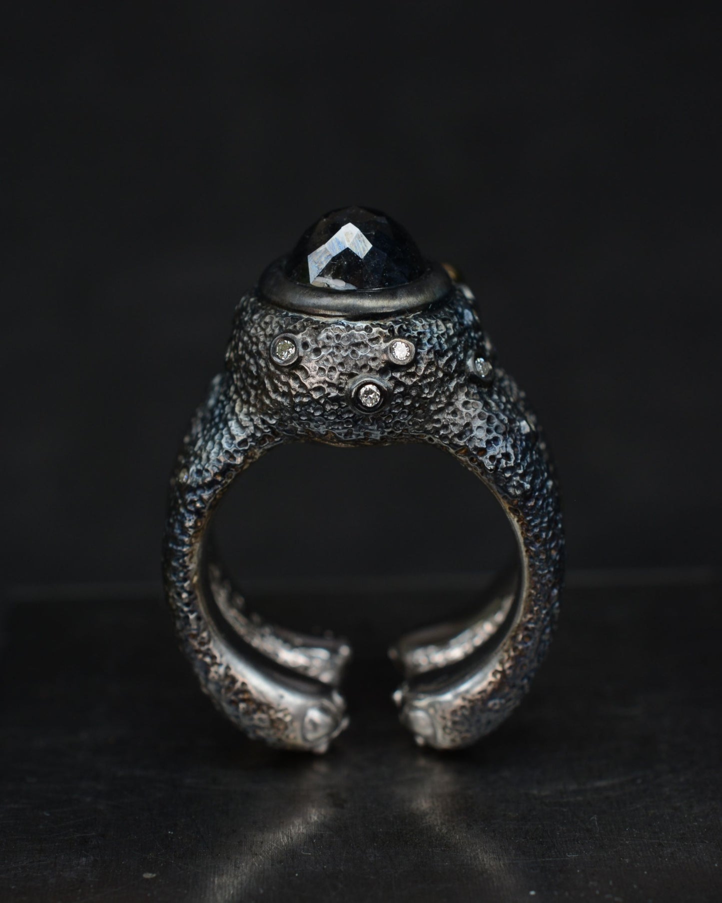 Black Beastie, Bright Creature Finger Cuddler. © Adrian Ashley