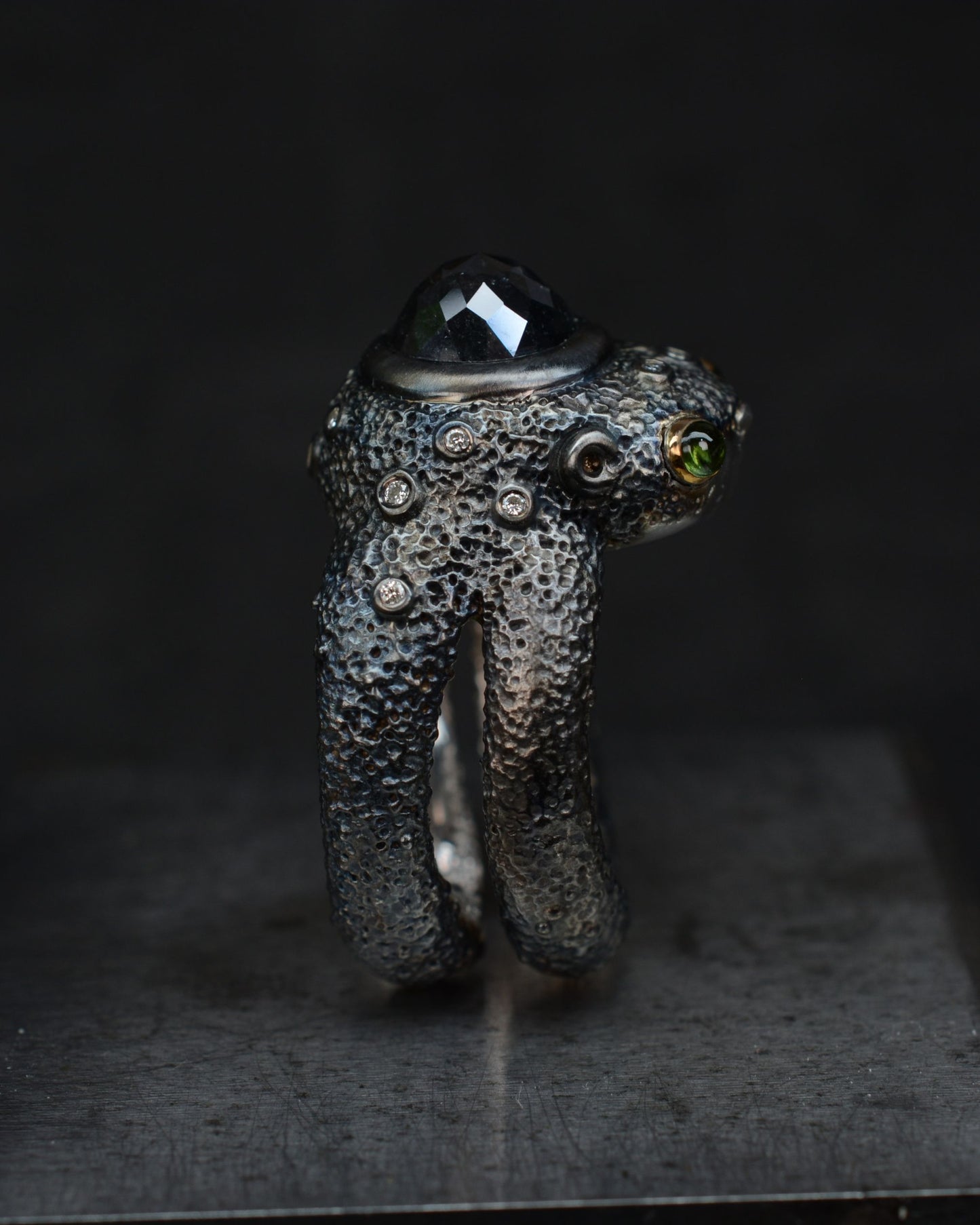 Black Beastie, Bright Creature Finger Cuddler. © Adrian Ashley