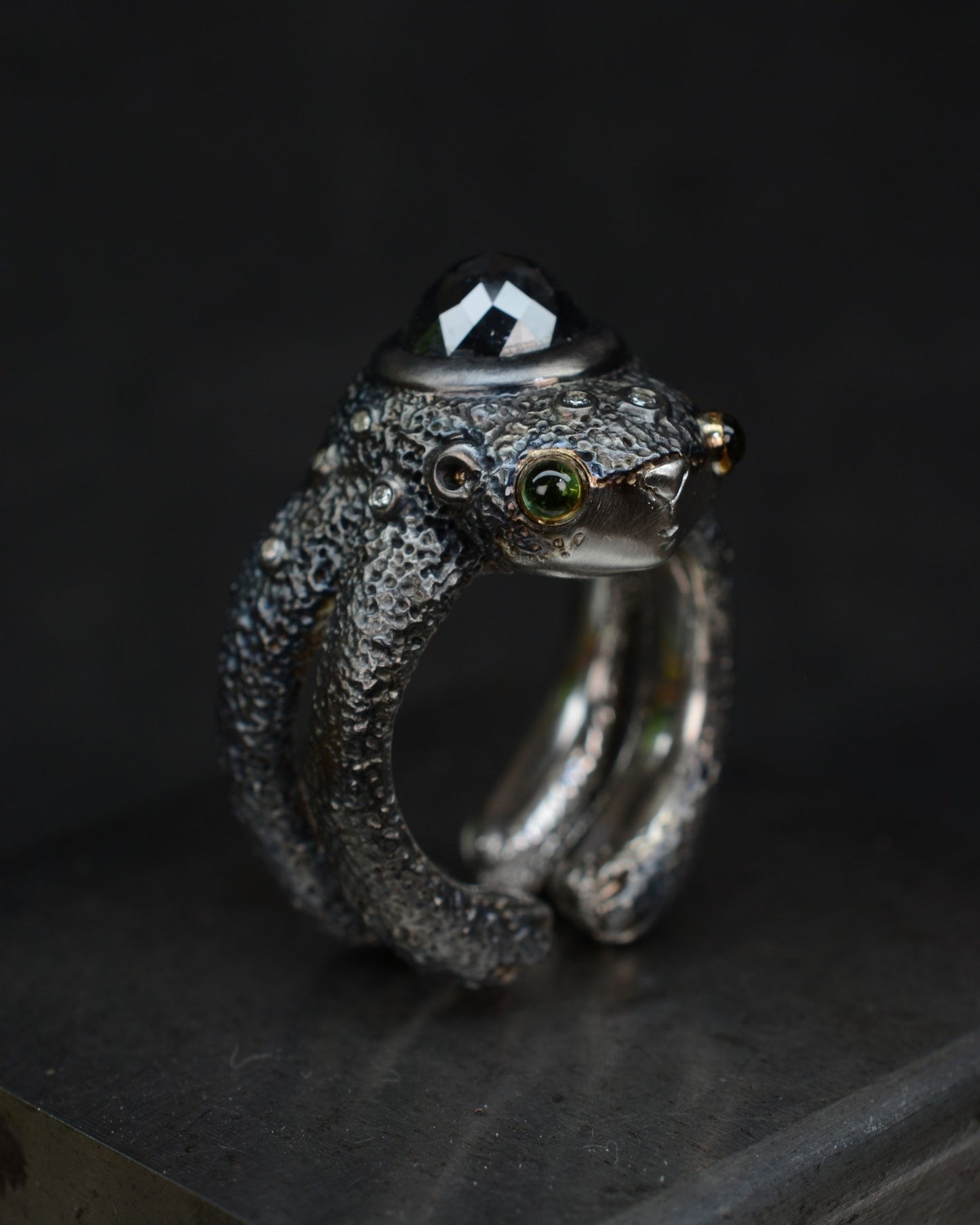 Black Beastie, Bright Creature Finger Cuddler. © Adrian Ashley