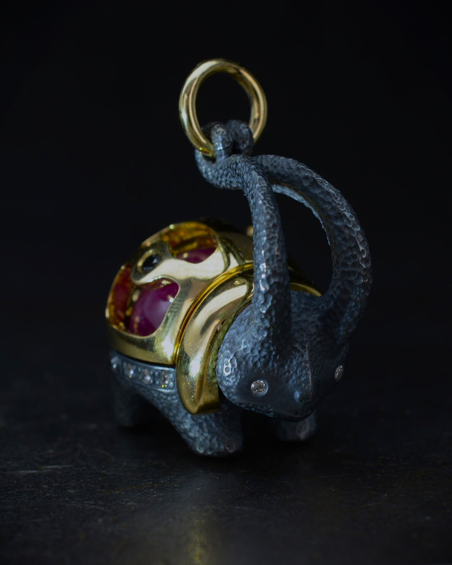 Bingo Beastie, Bright Creature Companion Being. © Adrian Ashley