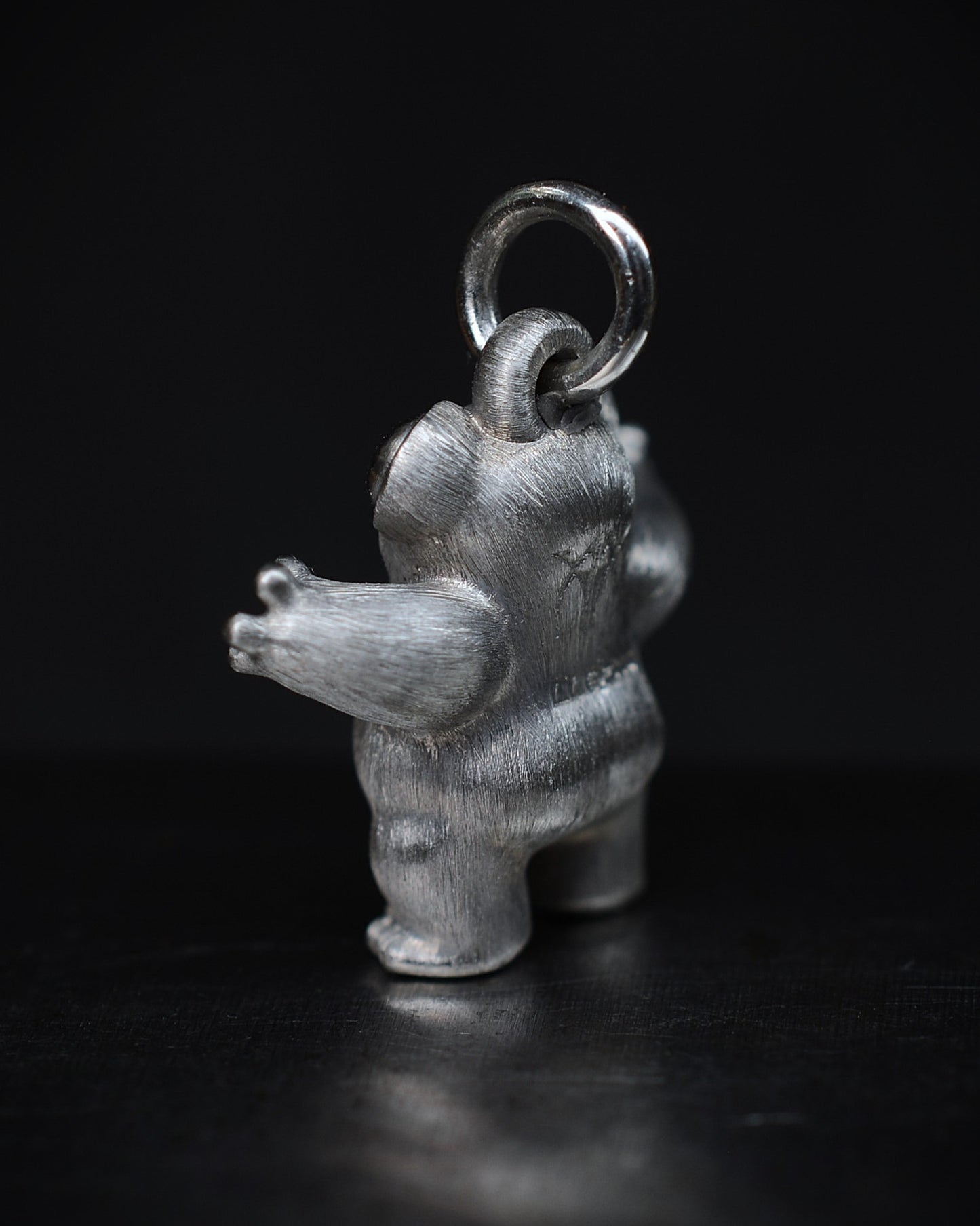 Frog type Bright Creature with a diamond and black rhodium.