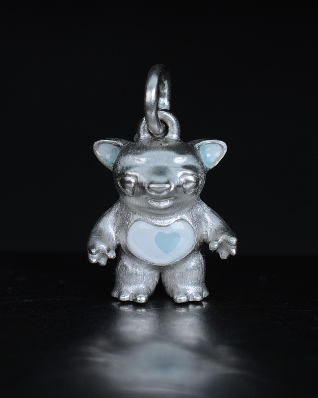 Pastel blue heart Bright Creature
