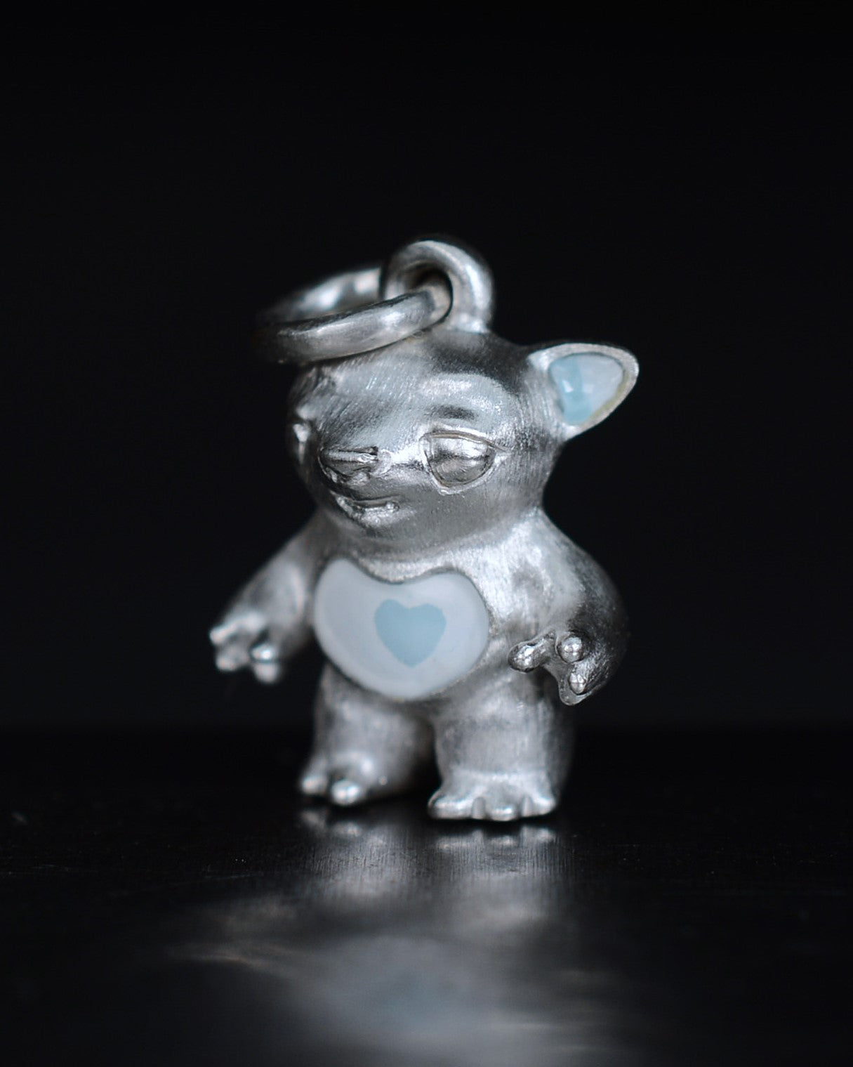 Pastel blue heart Bright Creature