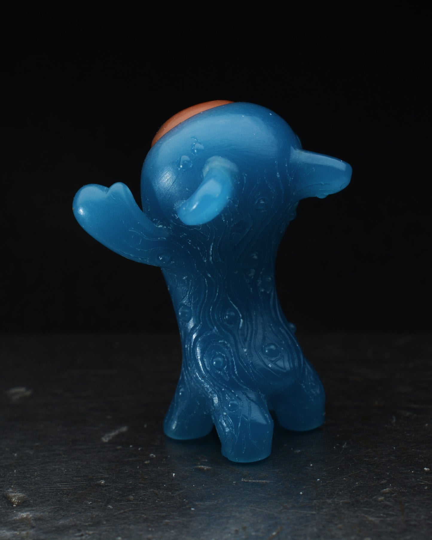 Champagne Heart Creature, Bright Creature Companion Being. © Adrian Ashley