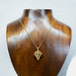 Chunky vermeil and diamond cross pendant and chain. *This piece is finished and ready to be shipped* © Adrian Ashley