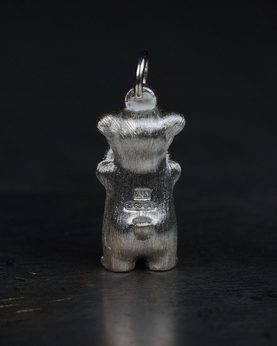Delighted Stoat type Bright Creature with a diamond and parcel gilt.