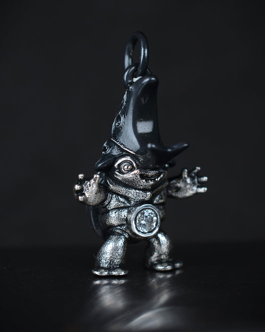 Diamond Beetle Creature with natural diamonds set in its belly and back