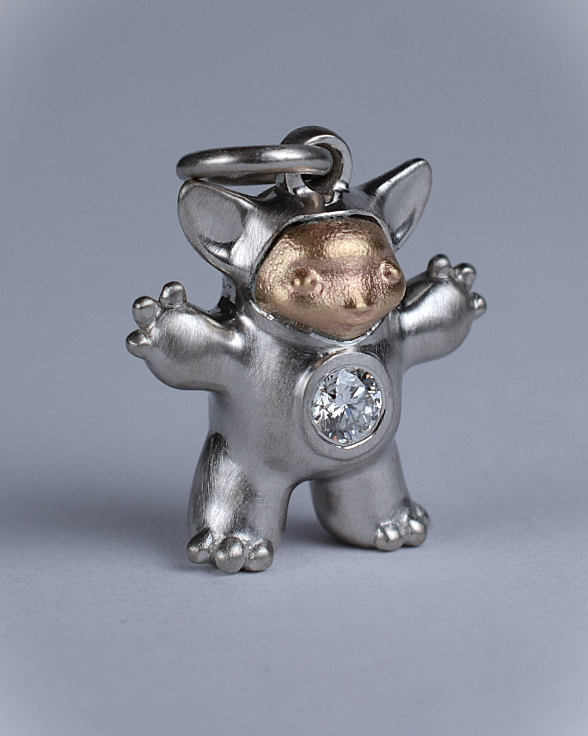 Diamond Gold Face, Bright Creature Companion Being. © Adrian Ashley