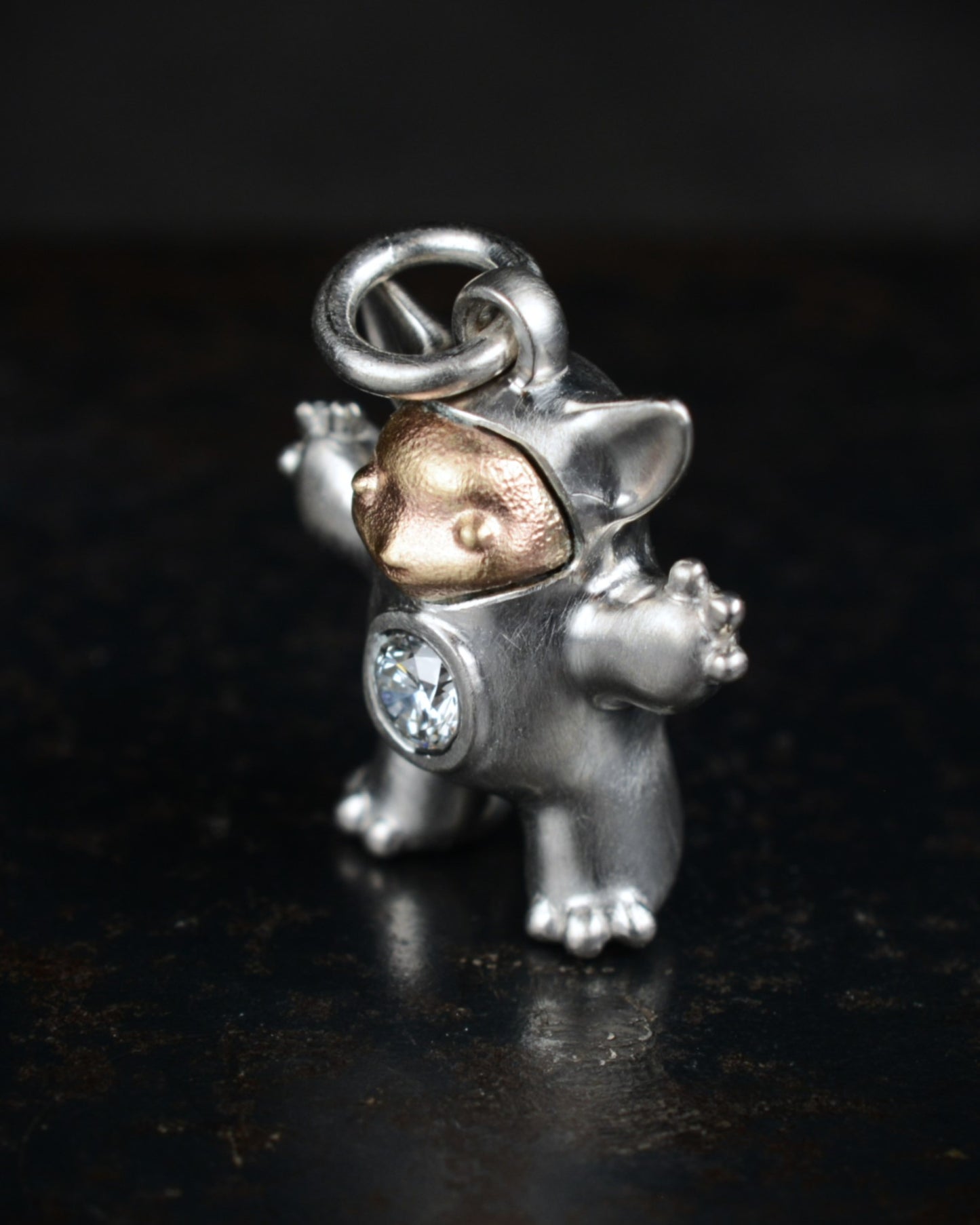 Diamond Gold Face, Bright Creature Companion Being. © Adrian Ashley