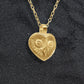 Solid gold Owl charm pendant and chain. Hand made to order. © Adrian Ashley