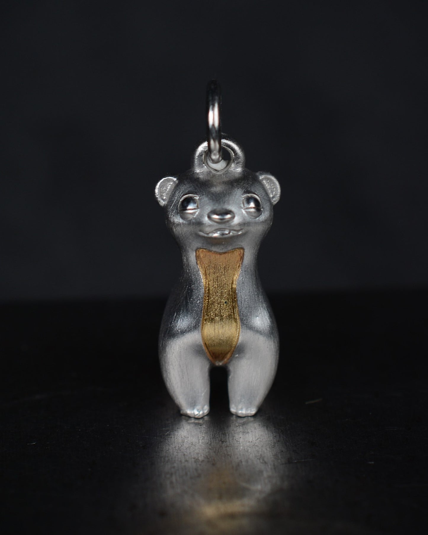 Stoat type Bright Creature with a parcel gilt belly.