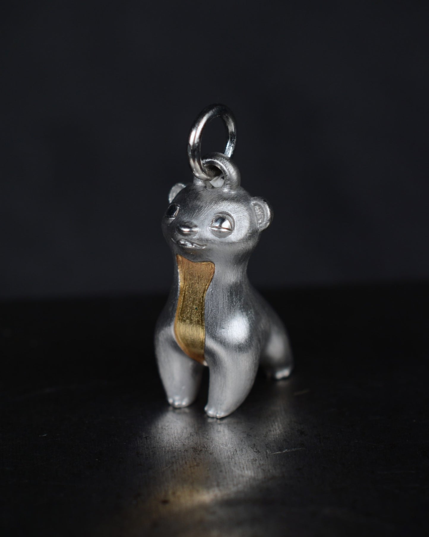 Stoat type Bright Creature with a parcel gilt belly.
