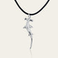 Hammerhead Shark necklace. Made from highly polished, tarnish resistant silver, strung on a strong cord. © Adrian Ashley