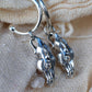 Horse head earrings, sterling silver equestrian earrings *This piece is finished and ready to be shipped* © Adrian Ashley