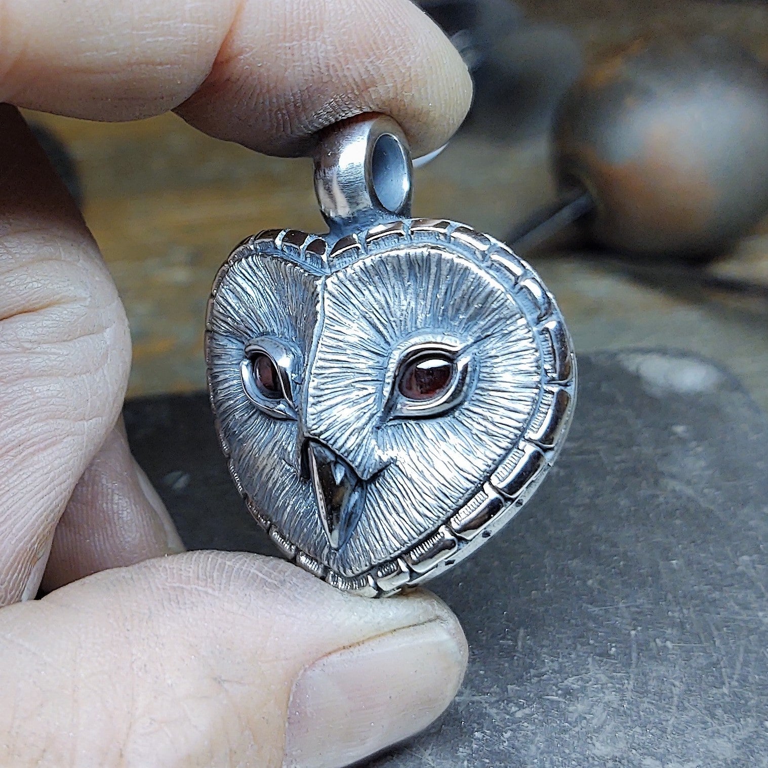 Owl pendant on sale