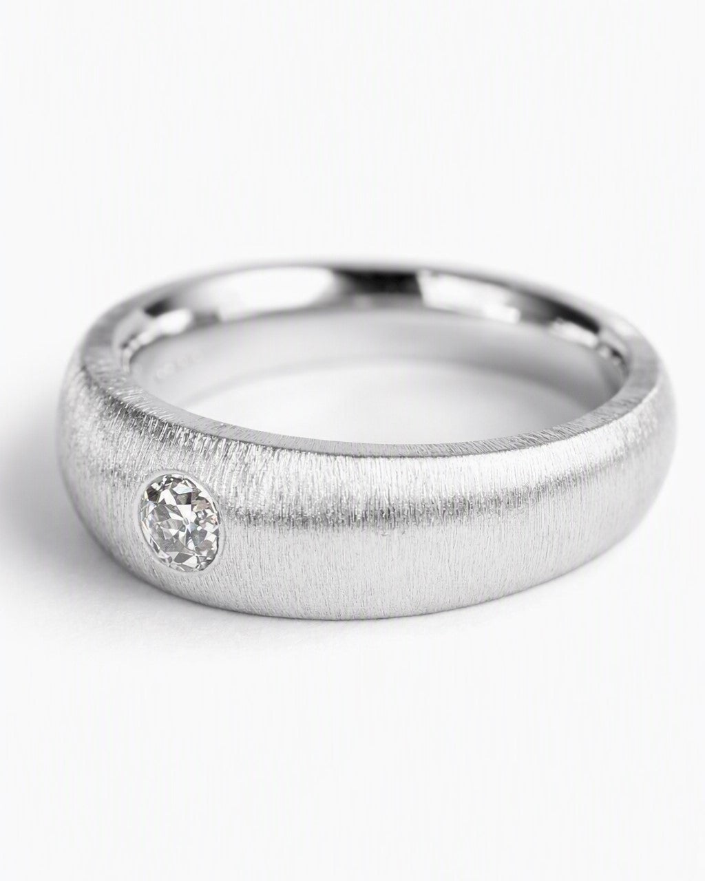 Old-cut diamond ring featuring a 0.24ct natural diamond reclaimed from vintage jewellery.