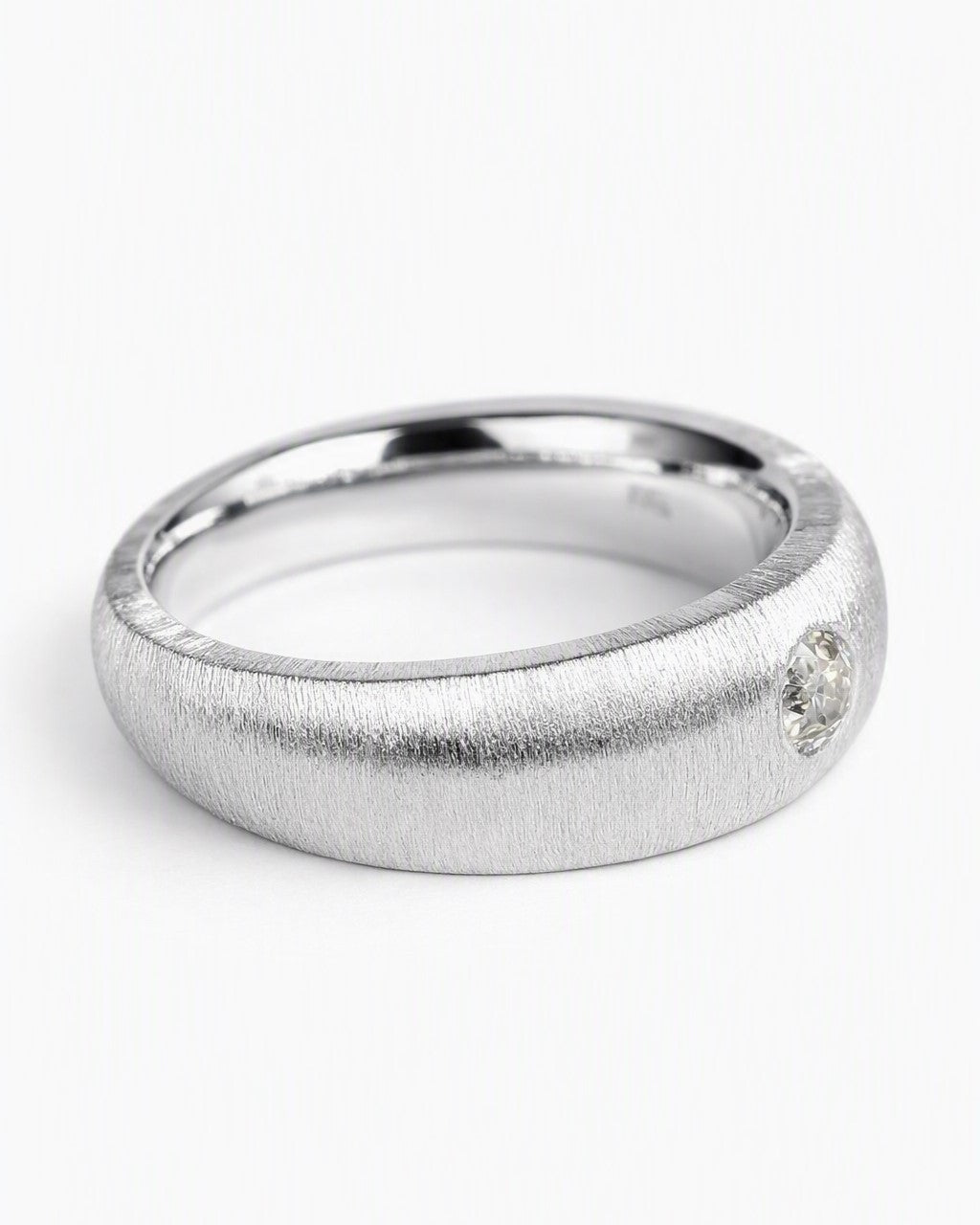 Old-cut diamond ring featuring a 0.24ct natural diamond reclaimed from vintage jewellery.