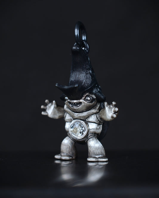 Black Beetle Creature with an antique diamond set in its belly