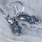 Rabbit earrings, sterling silver wildlife earrings *This piece is finished and ready to be shipped* © Adrian Ashley