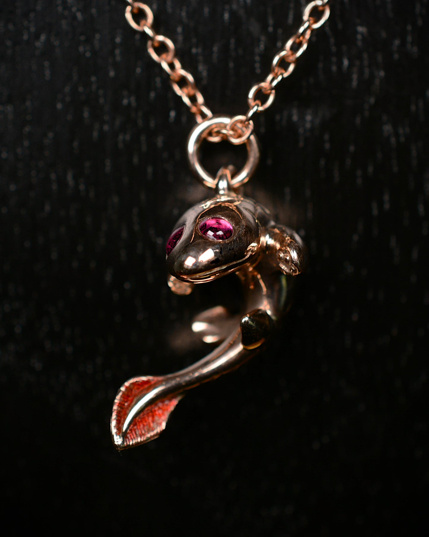 Red Pandafish, Bright Creature Companion Being. © Adrian Ashley