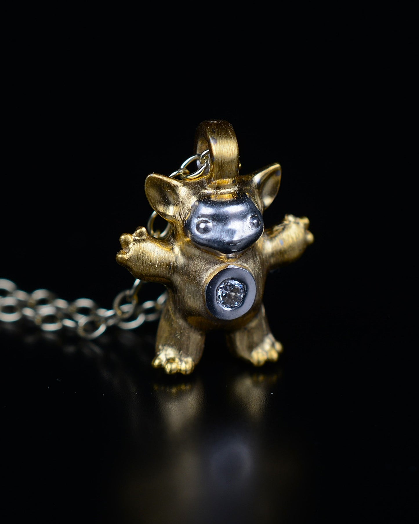 Tiny Diamond Creature, Bright Creature Companion Being. © Adrian Ashley