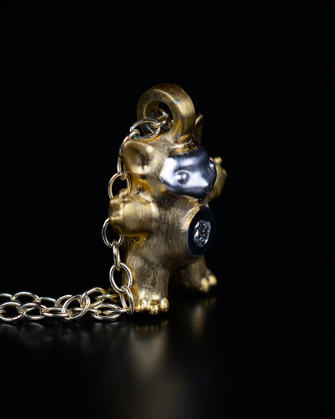 Tiny Diamond Creature, Bright Creature Companion Being. © Adrian Ashley