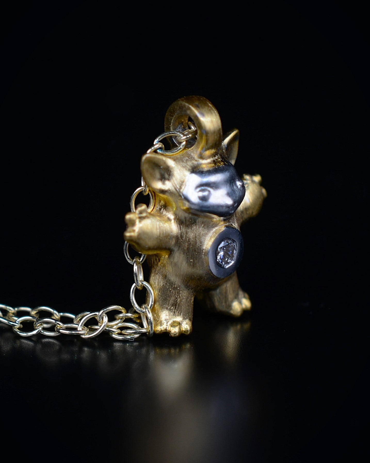 Tiny Diamond Creature, Bright Creature Companion Being. © Adrian Ashley