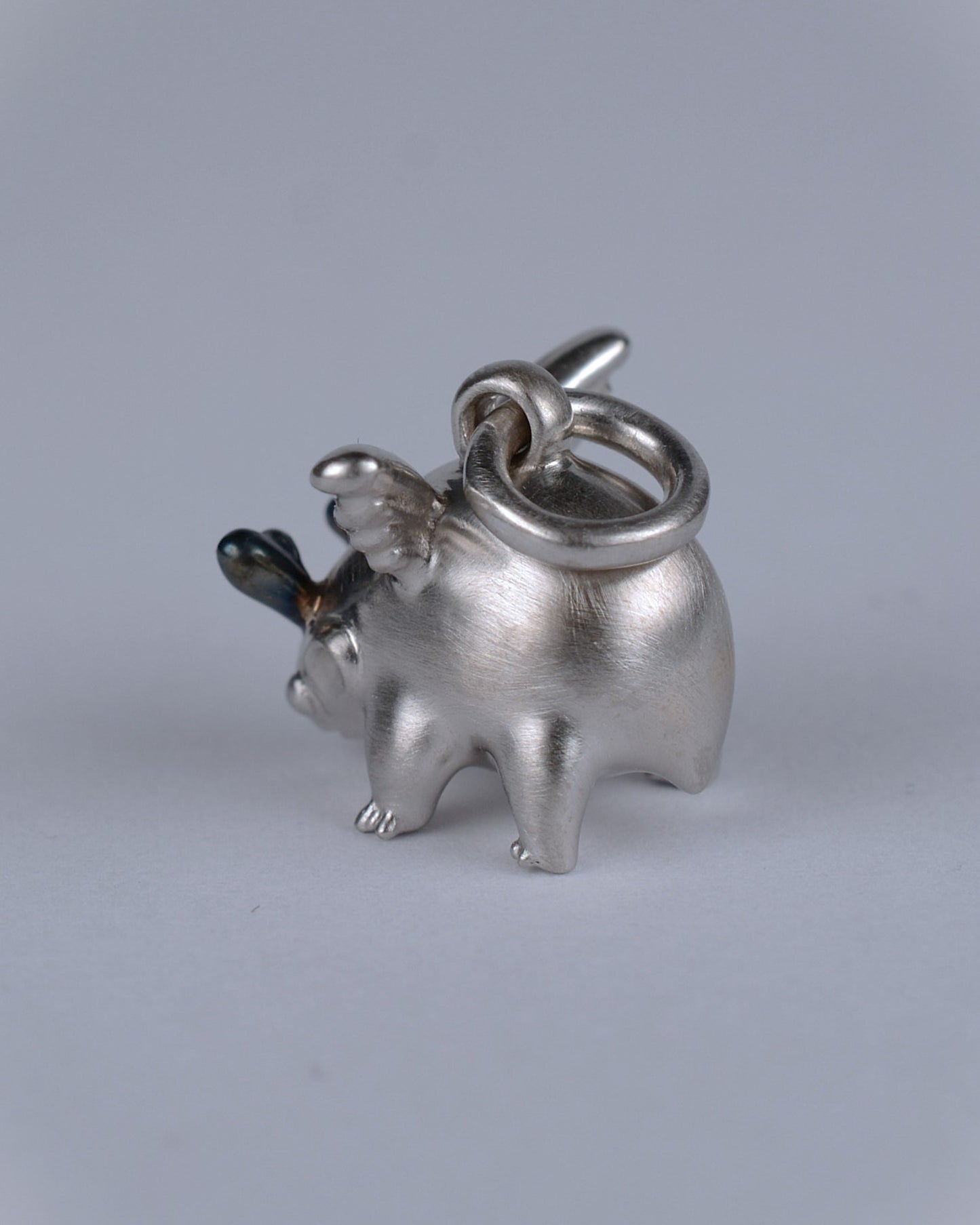 Winged creature with horns, Bright Creature Companion Being. © Adrian Ashley