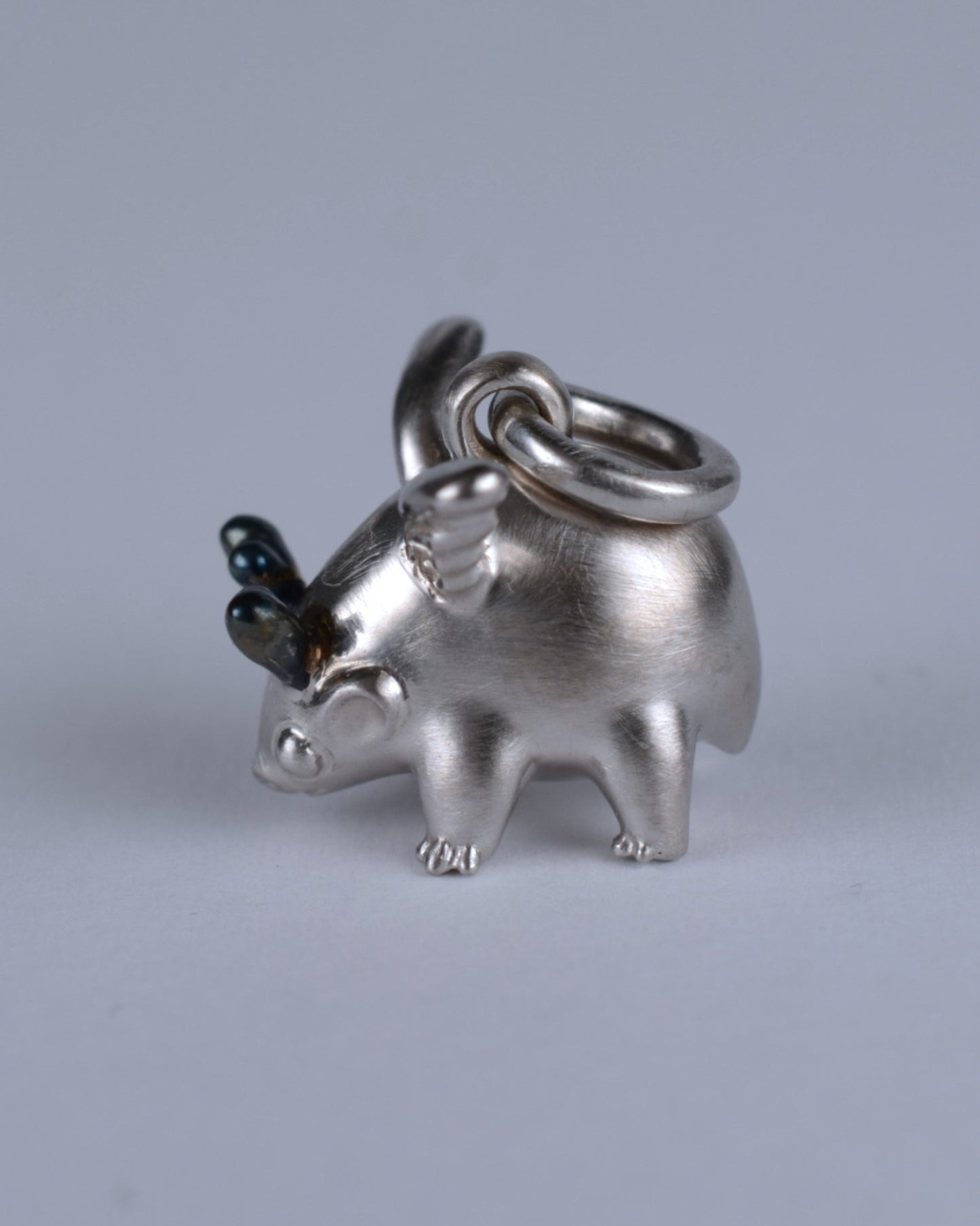 Winged creature with horns, Bright Creature Companion Being. © Adrian Ashley