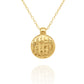 Gold vermeil Tengri charm pendant and chain. © Adrian Ashley